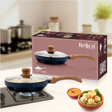 Appam Patra with Long Handle and Glass Lid