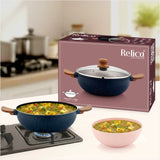 Kadhai with Glass Lid