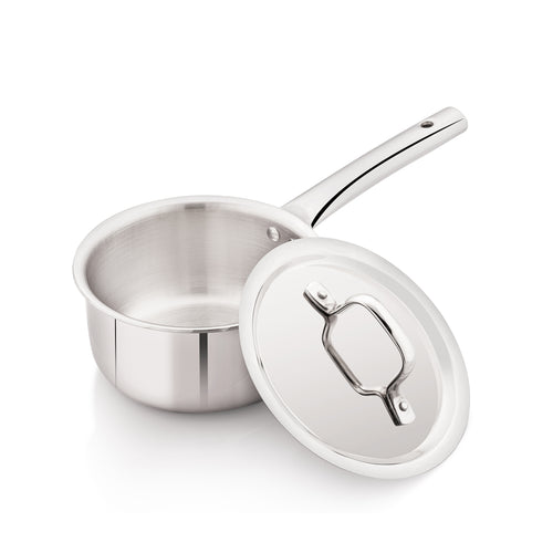 Saucepan with Stainless Steel Lid