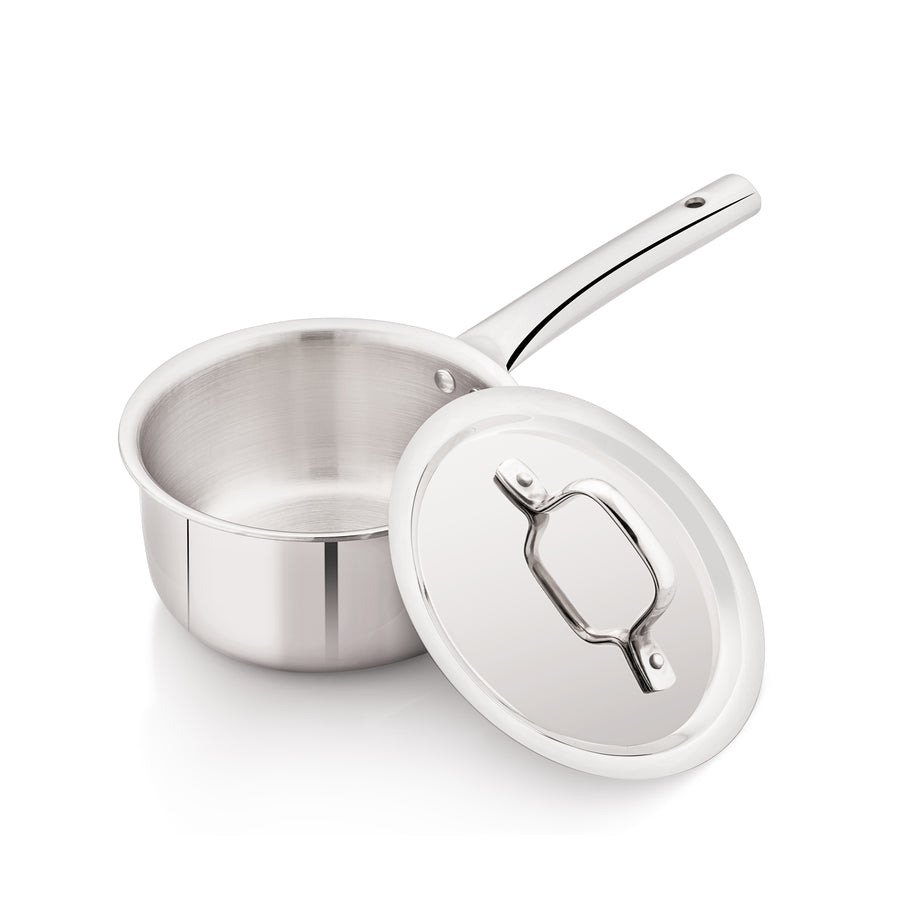 Saucepan with Stainless Steel Lid
