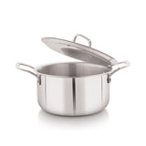 Casserole with Stainless Steel Lid